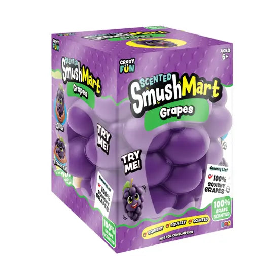 Rms® Smushmart™ Giant Scented Grape Squishy – Preorder - December ETA