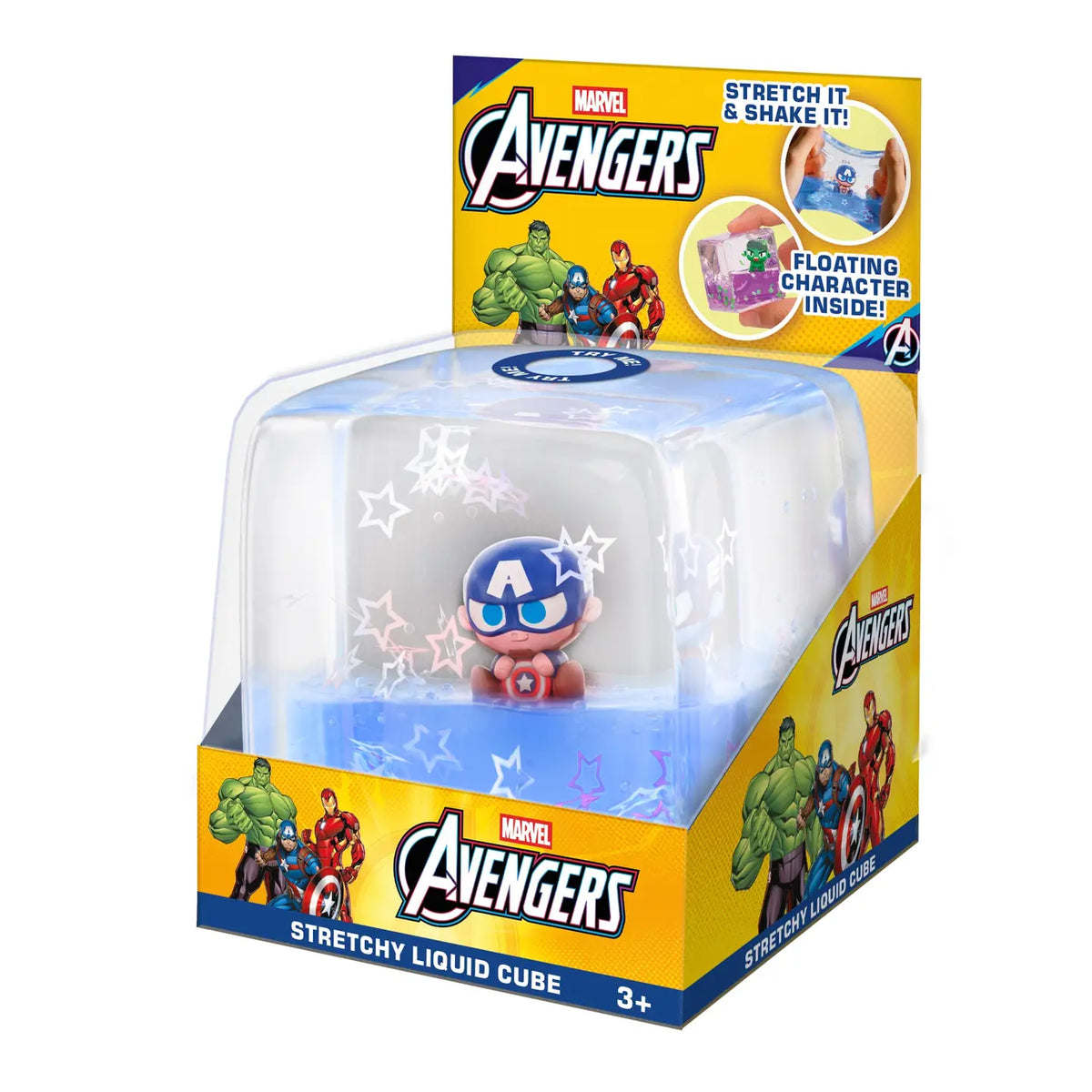 Marvel® Avengers Stretchy Liquid Cube Fidget Toy- Preorder - ETA mid November