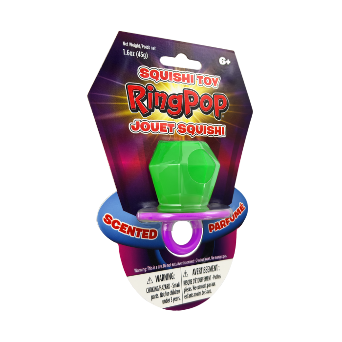 Licensed Ring Pop Squishi Toy- Preorder - ETA Aug to Sept.