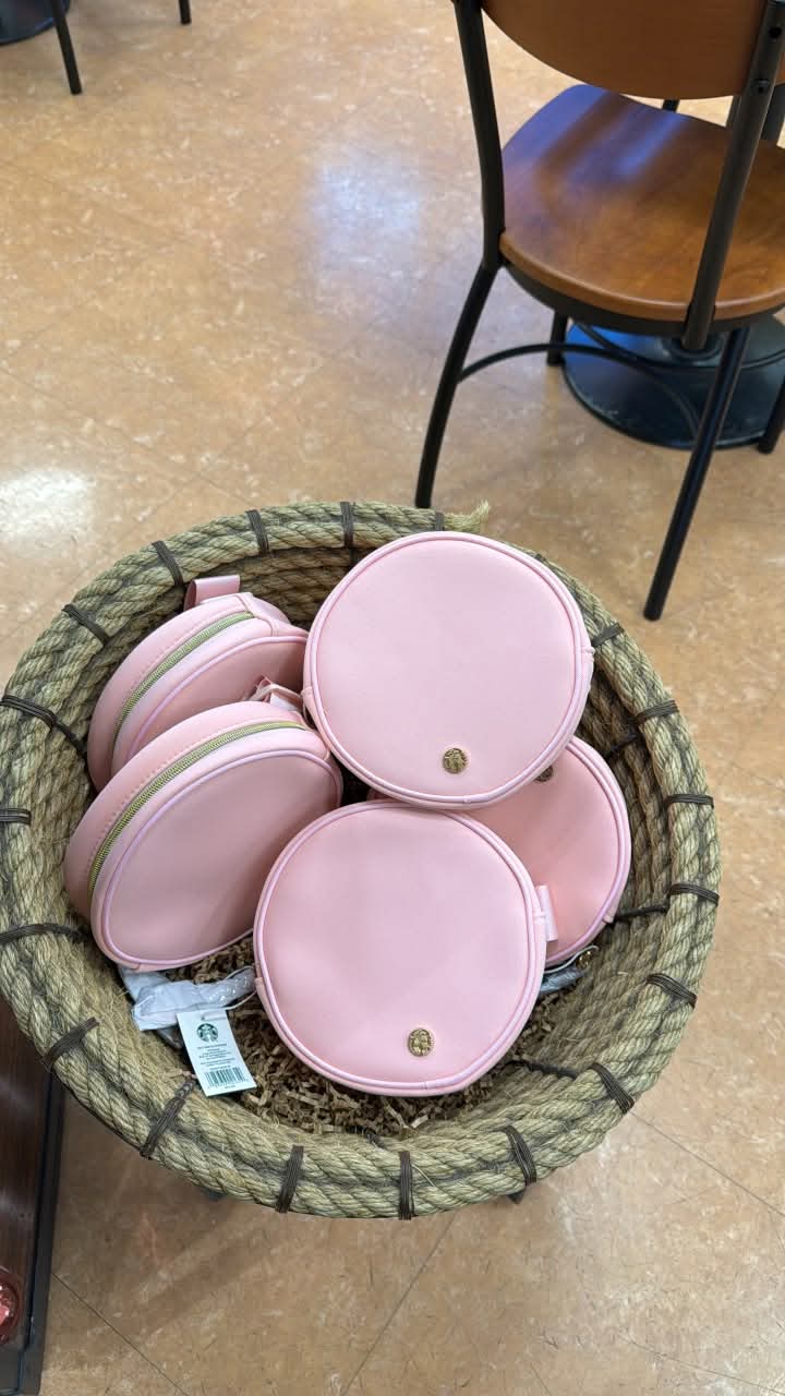 Pink Starbucks Belt Bag