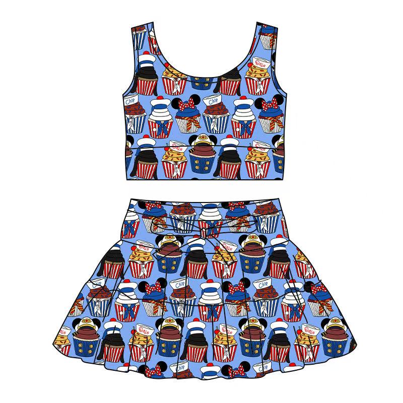 Cruise Cupcakes Kid's Yoga Set - Preorder - ETA is 4 to 6 weeks