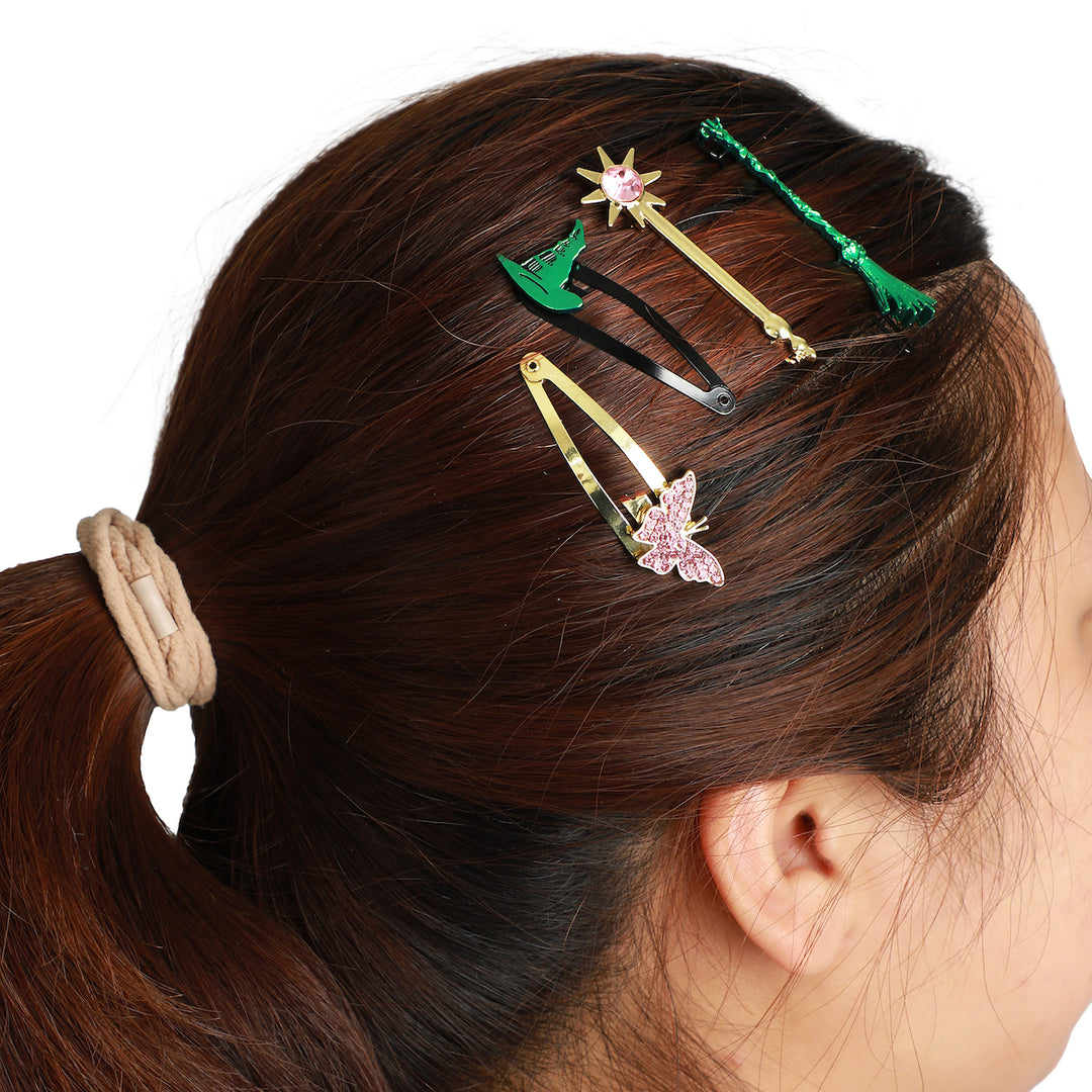 Wicked Magical Icons 4-Piece Women's Hair Clip Set