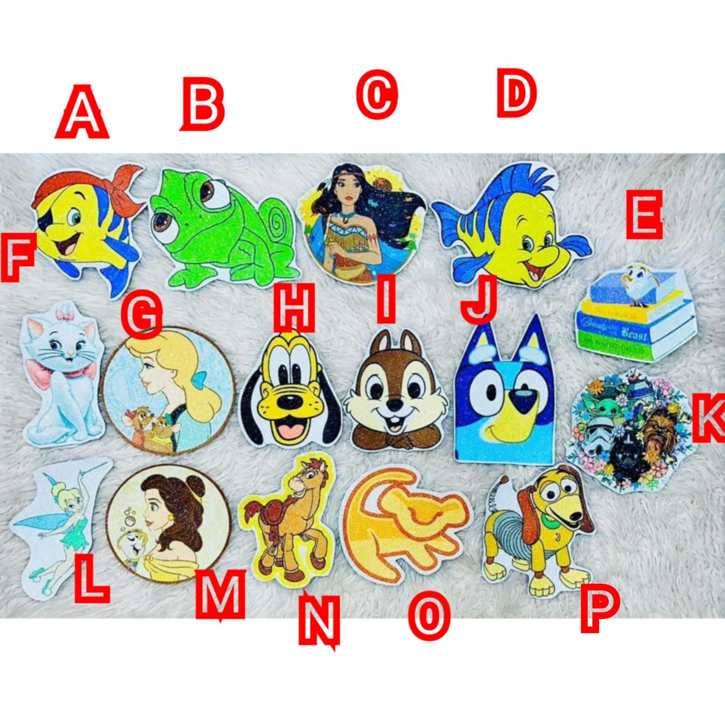 Flat Lay Purses for Disney