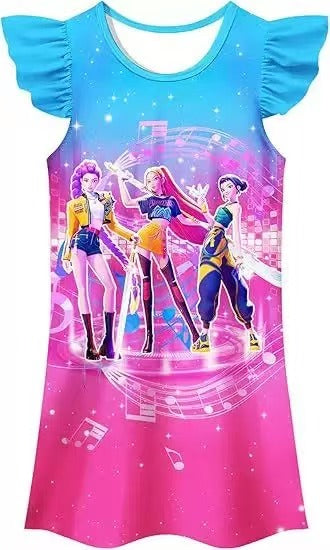 K Pop Night Gowns
