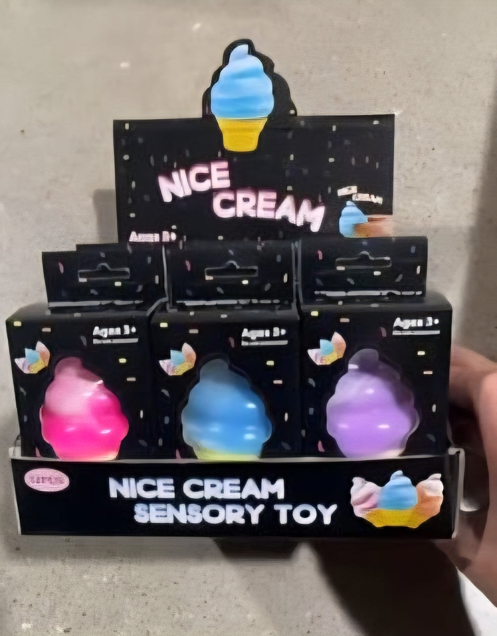 Squishy Ice Cream Toy - Preorder