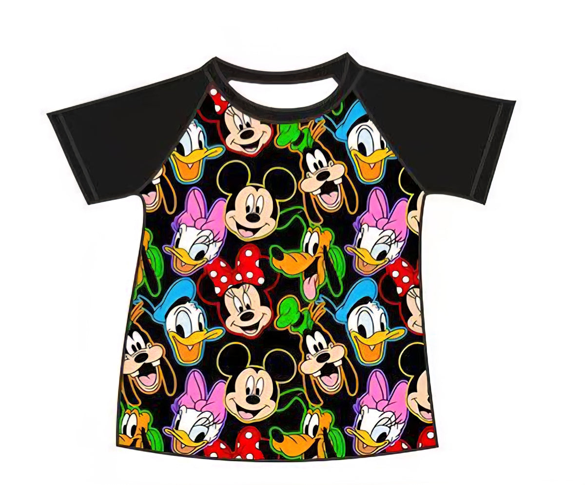 Fab Five Neon Kid's Shirt- Preorder