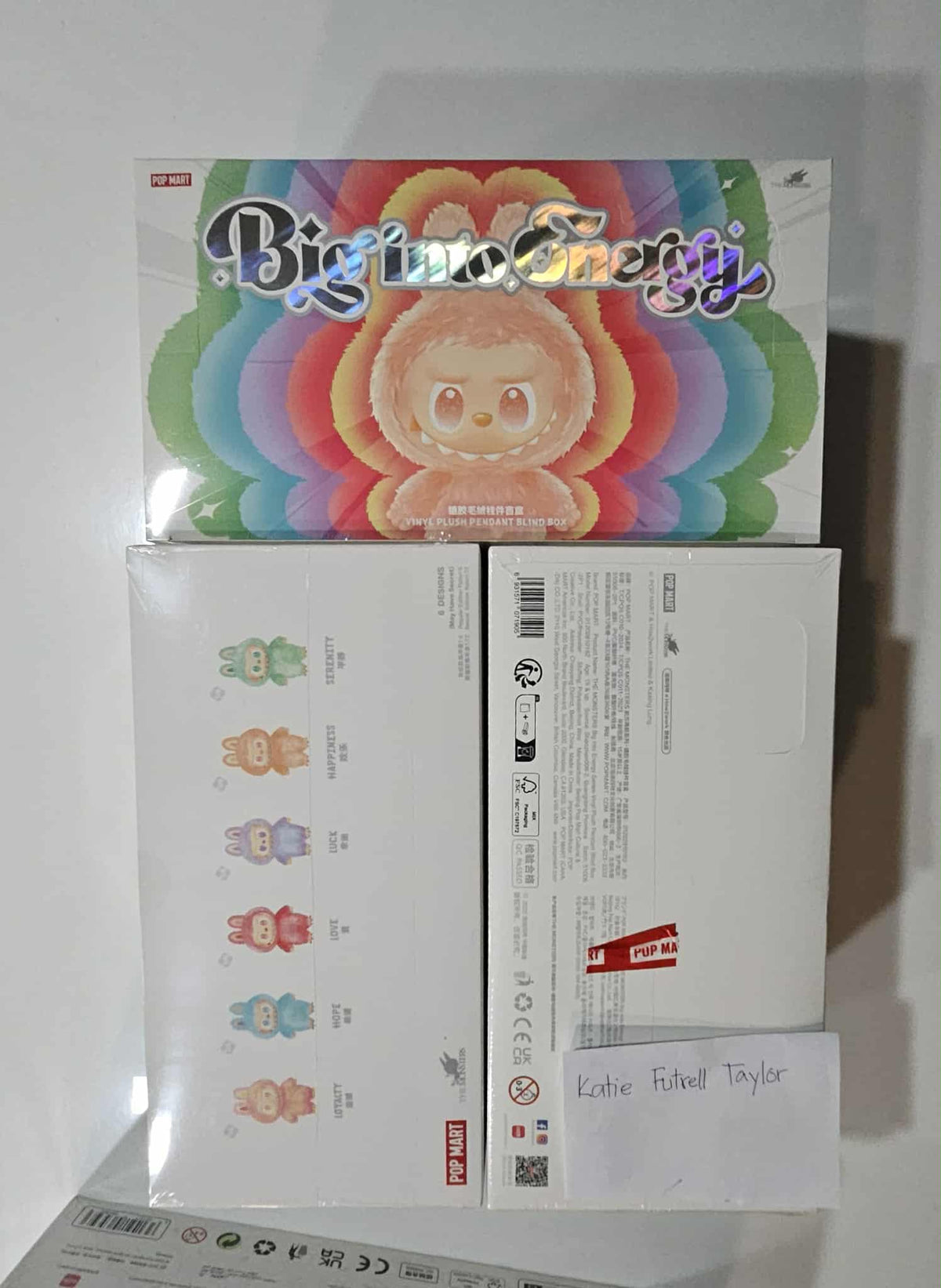 Pop Mart Big into Energy Box Set AUTHENTIC - 2 week ETA