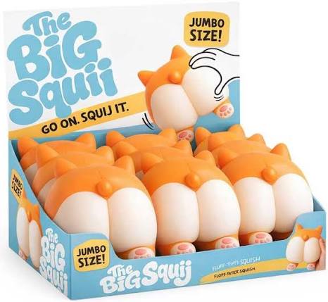 The Big Squij Corgi Butt Slow-Rise Squishy Toy-Preorder - ETA December 2026