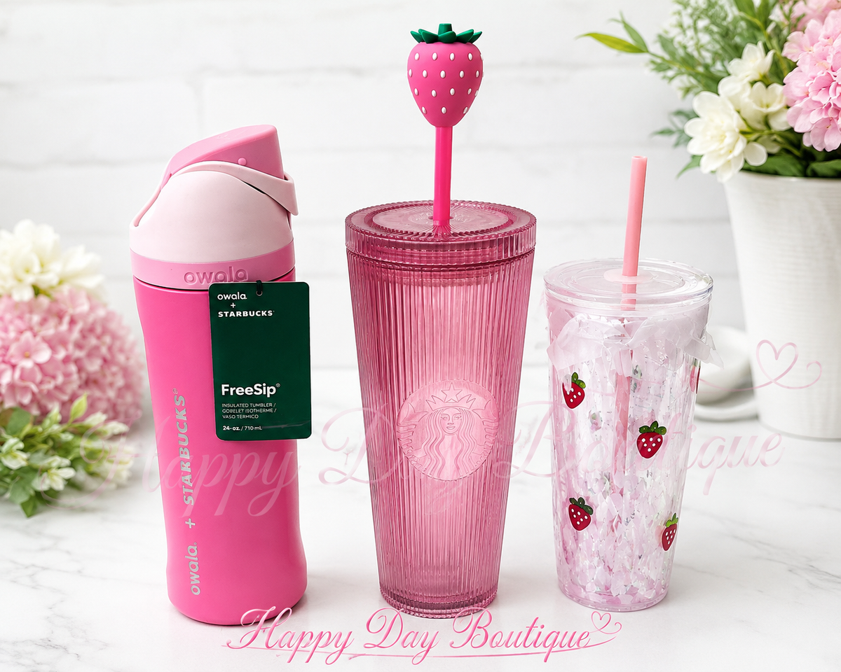 Starbucks Pink Cups