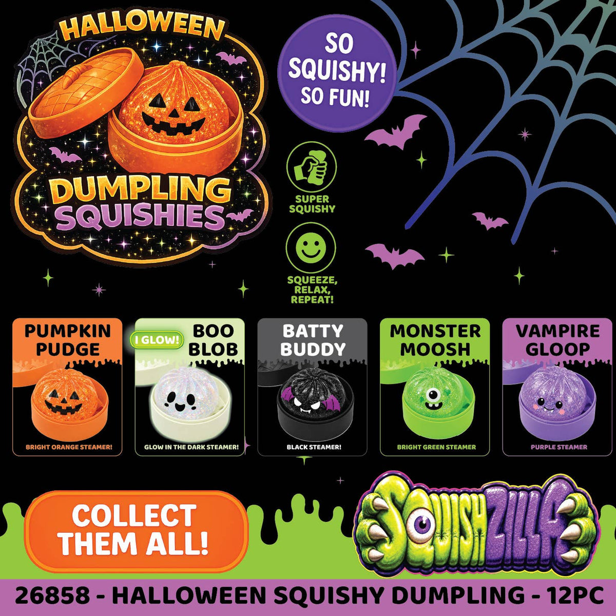 Fun Doh Halloween Dumpling - Preorder - ETA late August