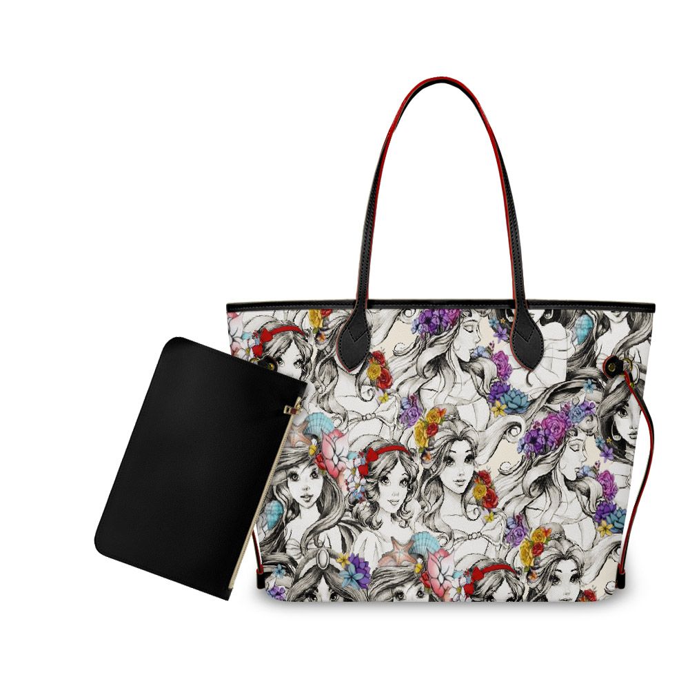 Princess Sketch Neverfull Purse - Preorder