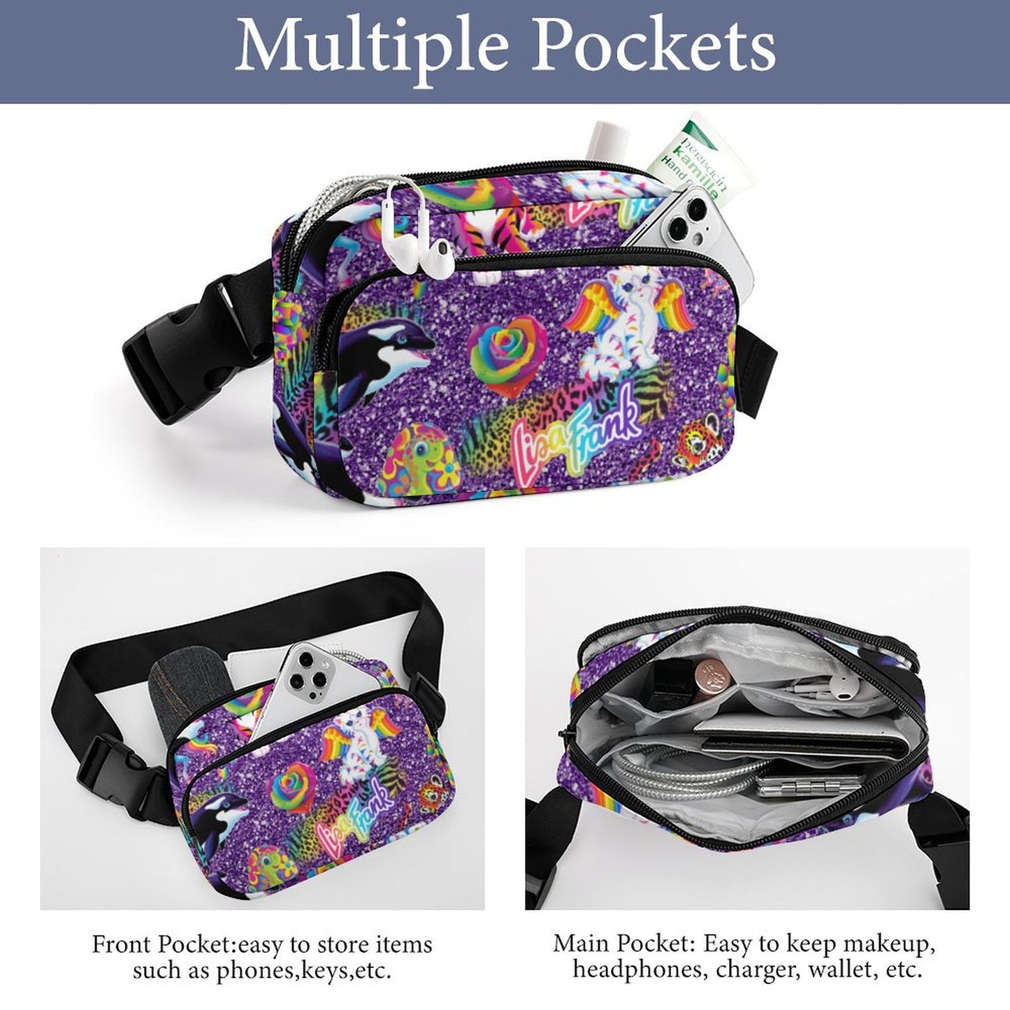 LF Glitter Fanny Pack- PREORDER -