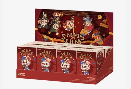 Popmart Why So Serious Halloween DEAL OR NO DEAL CASE 4- PREORDER - 3 WEEK ETA