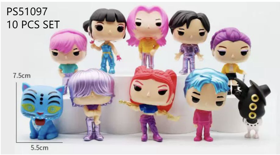 KPOP Demon Hunters Dolls