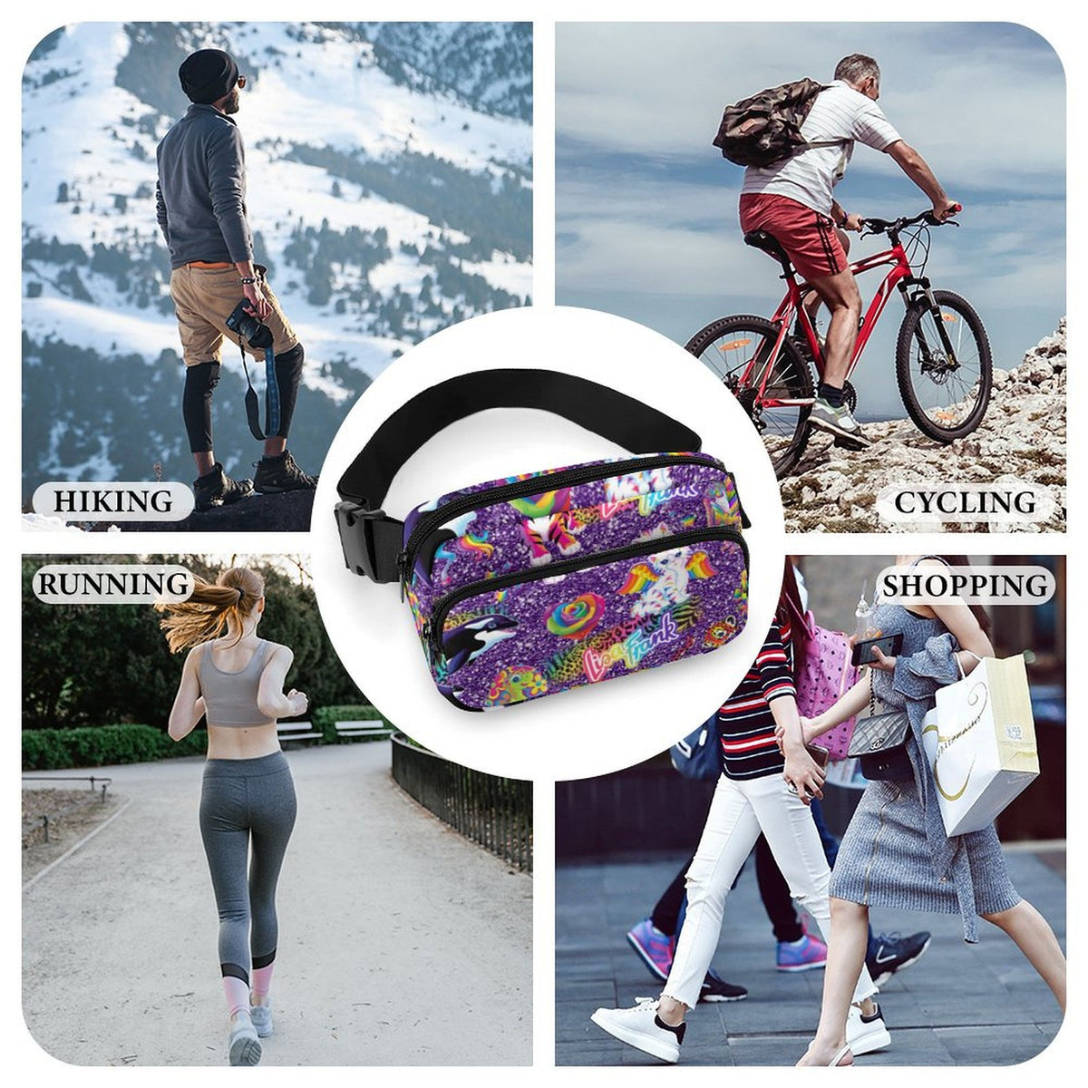LF Glitter Fanny Pack- PREORDER -