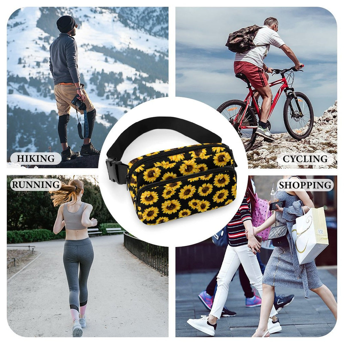 Sunflowers Fanny Pack- PREORDER