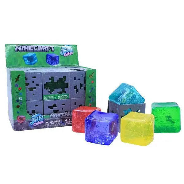 Minecraft® Jelly Cube Series 1 Squishy® Fidget Toy Blind Box- Preorder  - ETA mid November