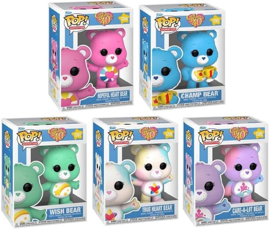 FUNKO POP CARE BEAR LOT of 5