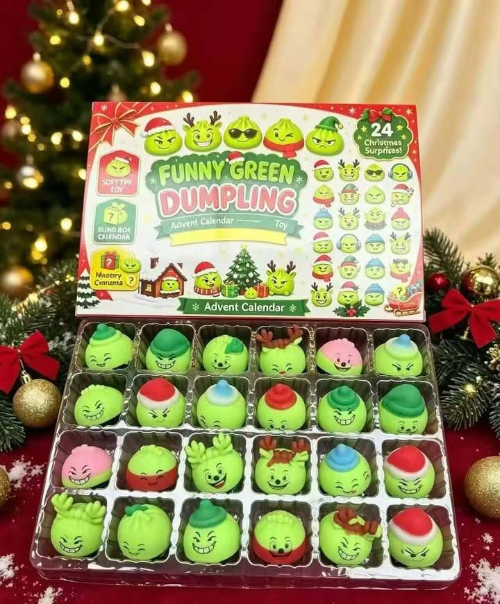 Grinchmas Dumpling Advent Calendar - Preorder -   6 week ETA