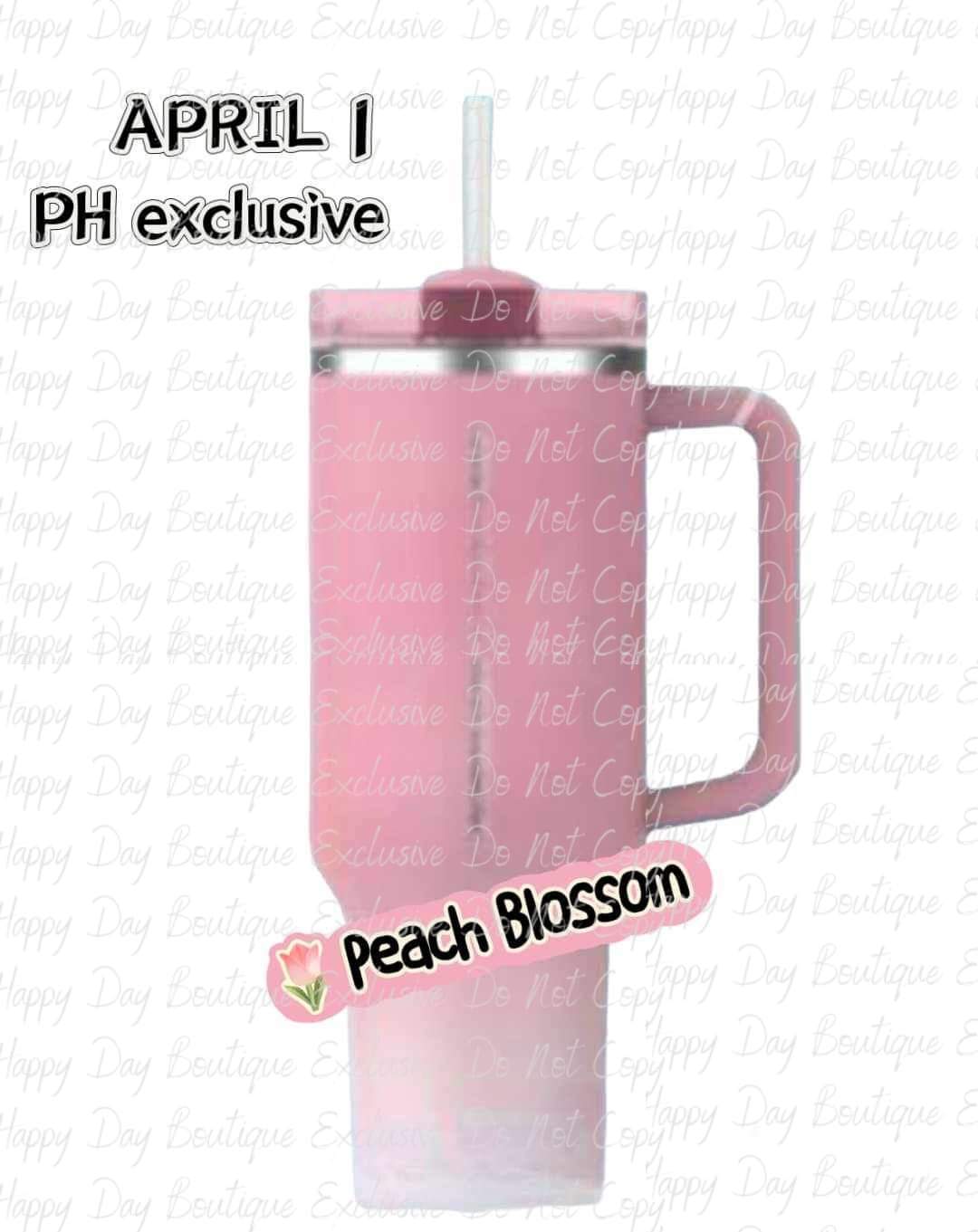 Sweet Pink / Peach Blossom  Stanley Starbucks Philippines Exclusive - PREORDER- April Release