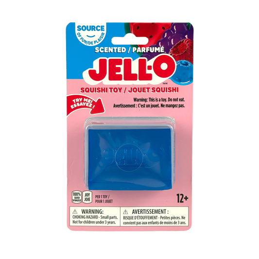 Licensed JELL-O  Squishy Toy - Preorder - ETA Aug to Sept.