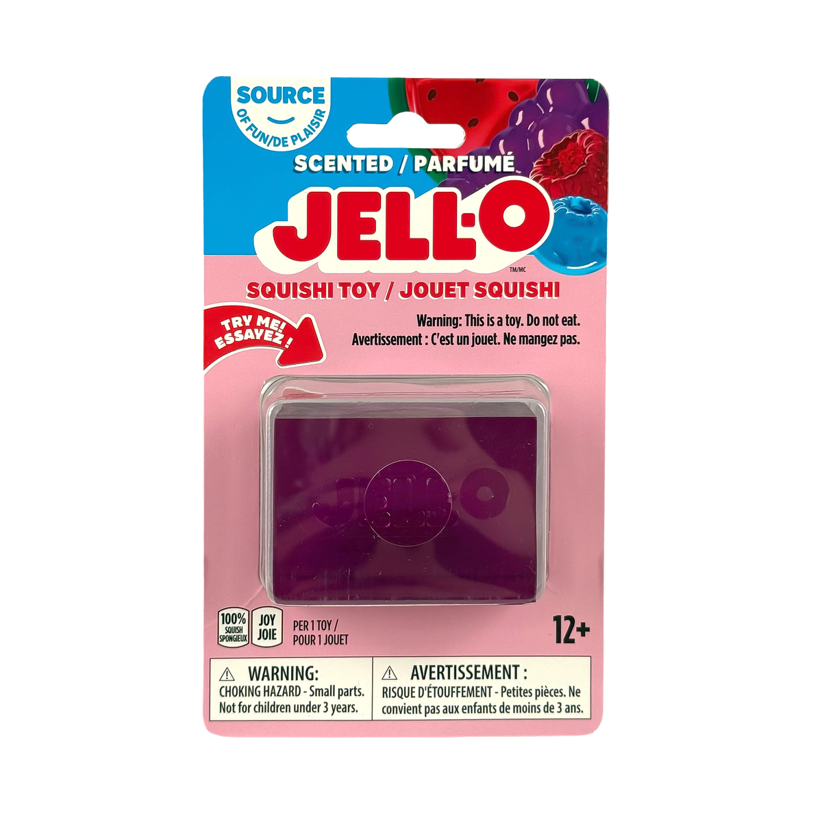 Licensed JELL-O  Squishy Toy - Preorder - ETA Aug to Sept.