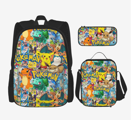 Catch Them All Backpack Set - - Preorder - Closing 7/18 - ETA mid Aug.