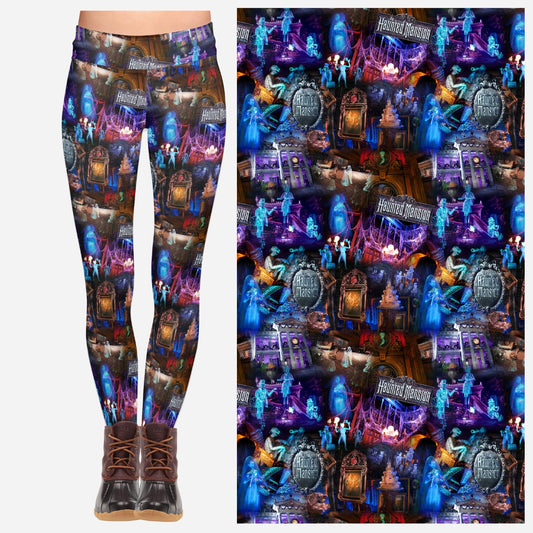 Haunted M Leggings - Preorder