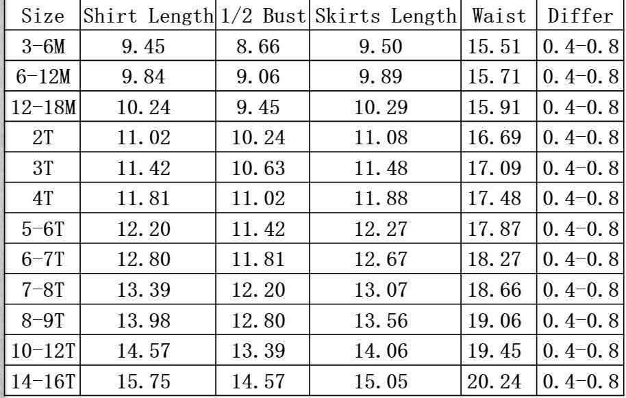 Frozen Skort Set