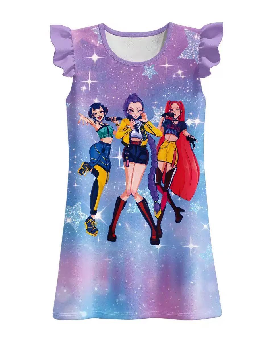 K Pop Night Gowns