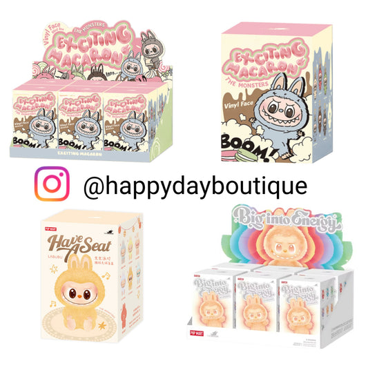 Popmart Labubu Blind Boxes V1, V2, V3 AUTHENTIC