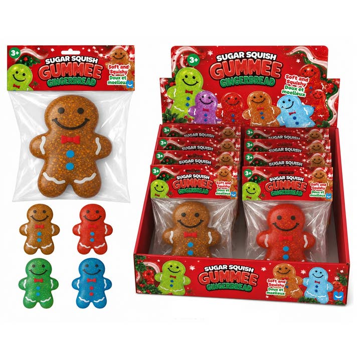 Jumbo Sugar Gummee Gingerbread Toy -  Preorder - 4 to 6 week ETA