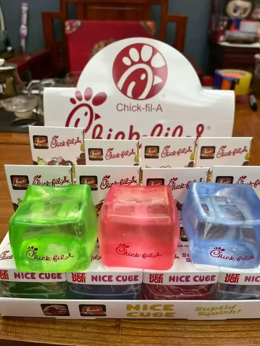 Chick fil-a Squishy Ice Cube - Preorder