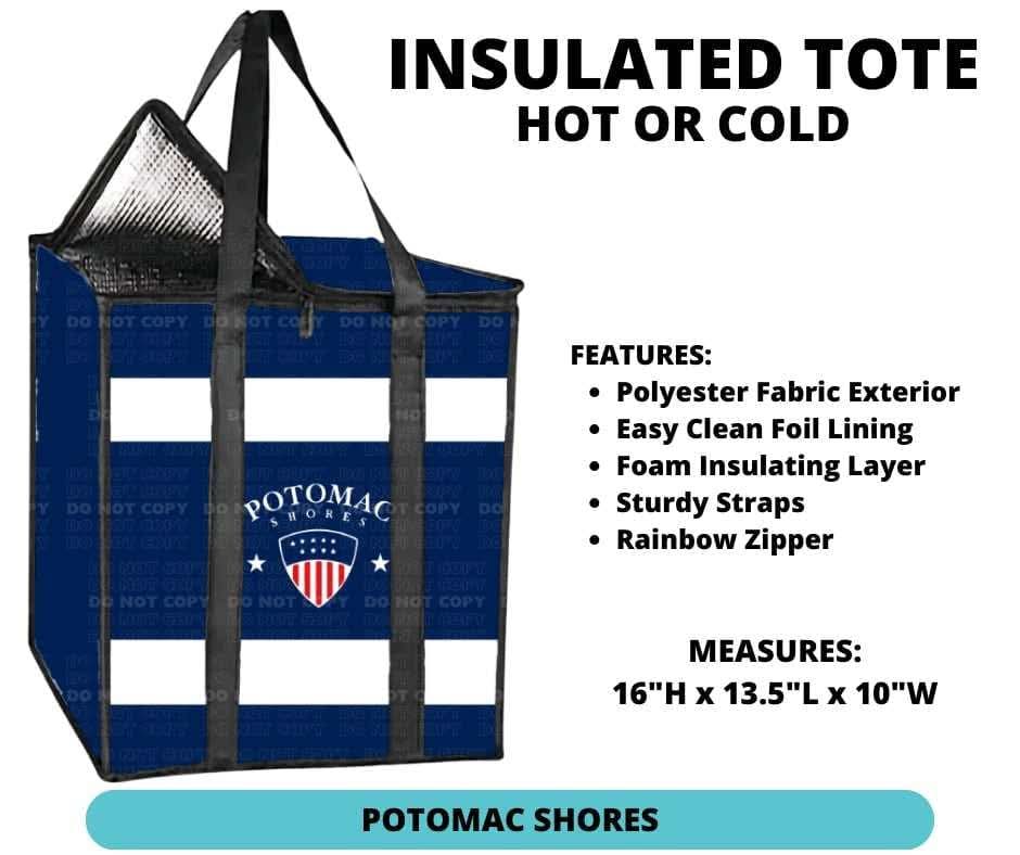 Potomac Shores Insulated Cooler Bag - Ready to ship!