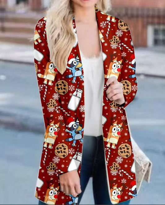 Christmas Bluey Cardigan
