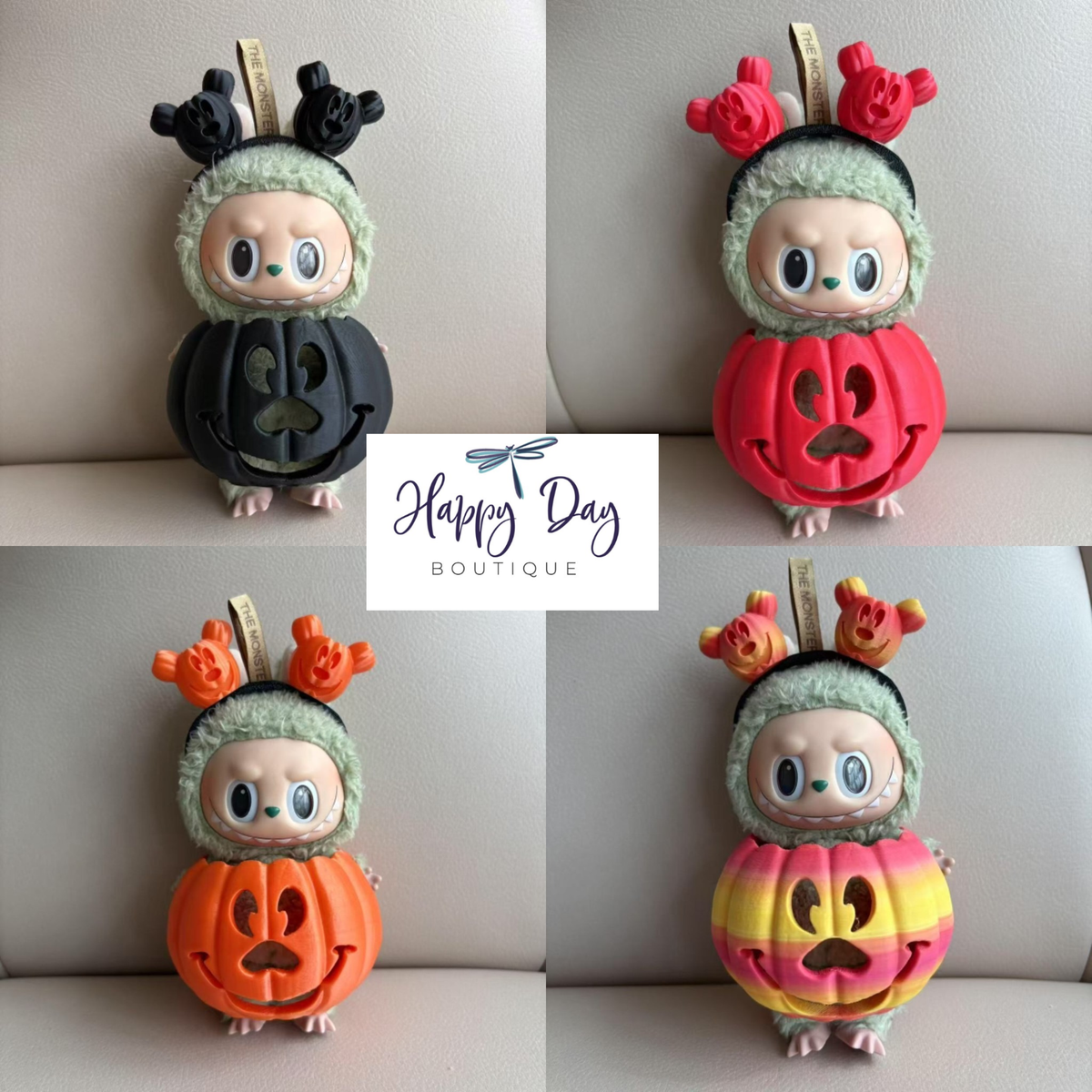 Labubu Pumpkin and Headband