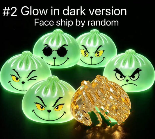 Glow in the dark Grinchmas Dumplings - NEW Preorder -  4 to 6 week ETA