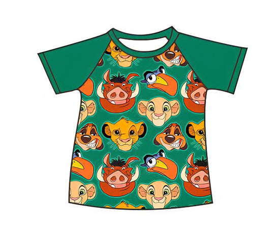 Adult Lion King Raglan Shirt - Preorder