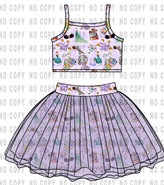Epcot Tutu Outfit - Preorder - ETA is early May