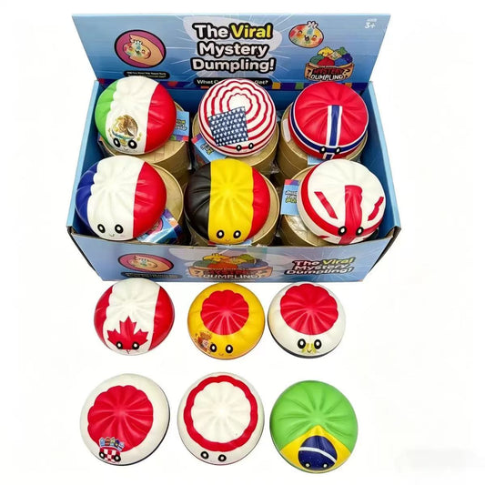 World Cup Dumpling Squishy Toys - Preorder