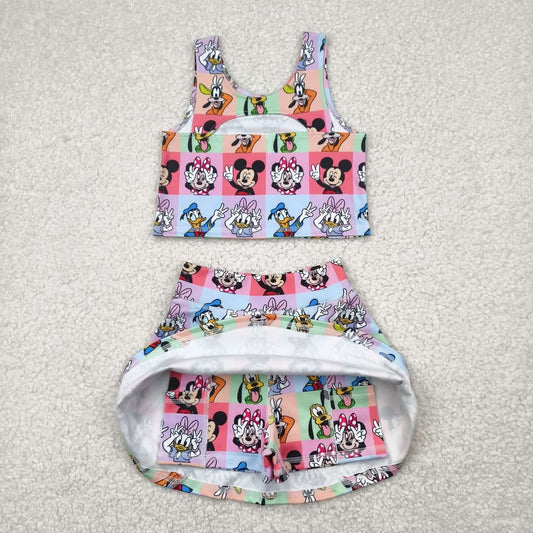 Rainbow Mickey Yoga Set