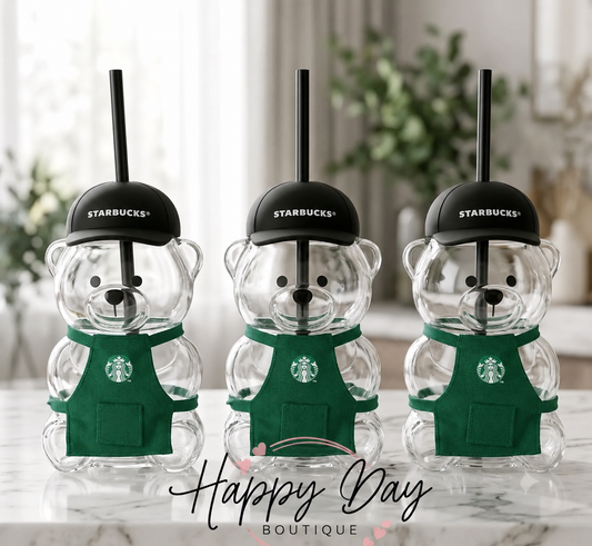 Philippines Starbucks Glass Bearista Cup  - AUTHENTIC - Preorder