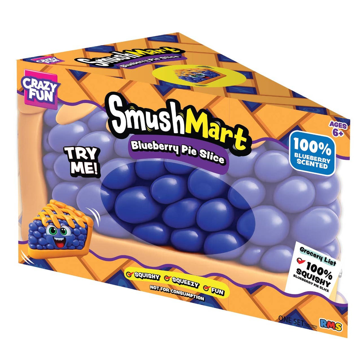 Authentic Rms® Smushmart™ Blueberry Pie Squishy – Preorder  - November ETA