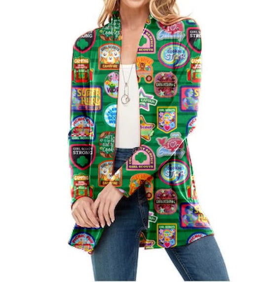 GS Patches Cardigan - Ready to Ship