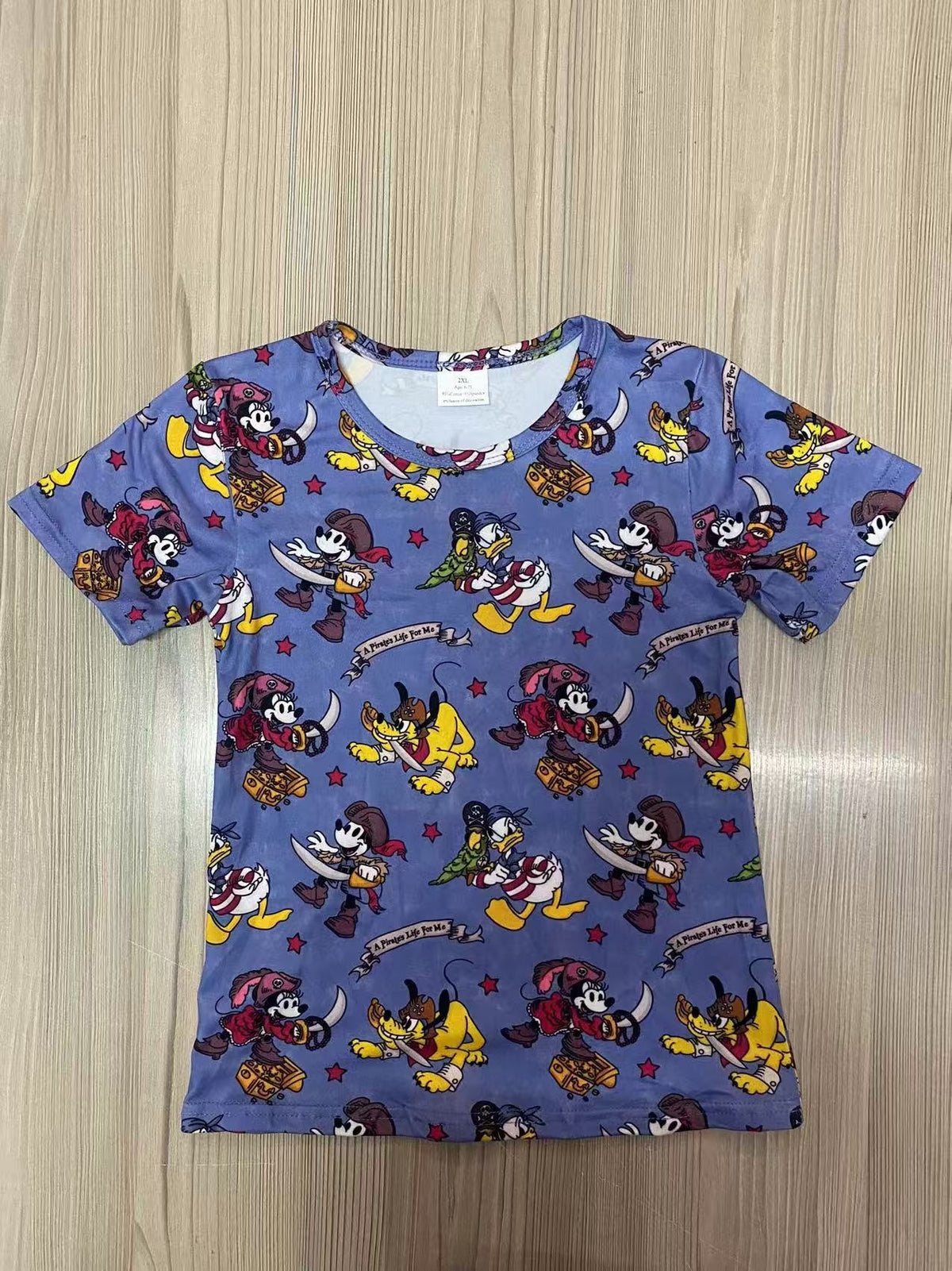 Pirate Mickey Kid's Shirt