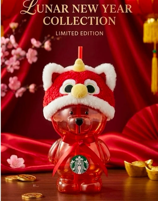 AUTHENTIC Thailand Starbucks Lunar New Year's Bearista Cup -  Preorder