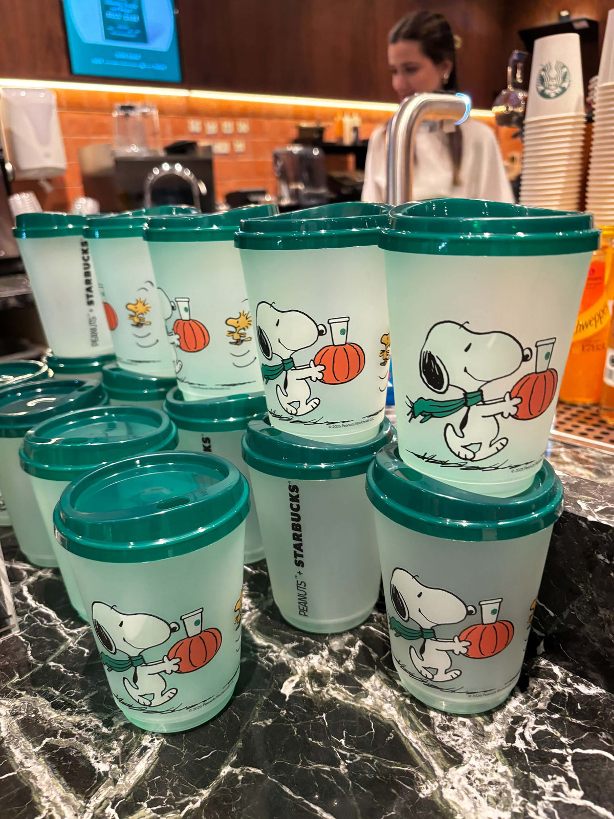 Starbucks Snoopy Reusable Cup from EU - AUTHENTIC - Preorder