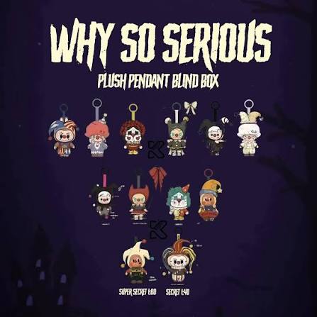 Popmart Why So Serious Halloween DEAL OR NO DEAL CASE 4- PREORDER - 3 WEEK ETA