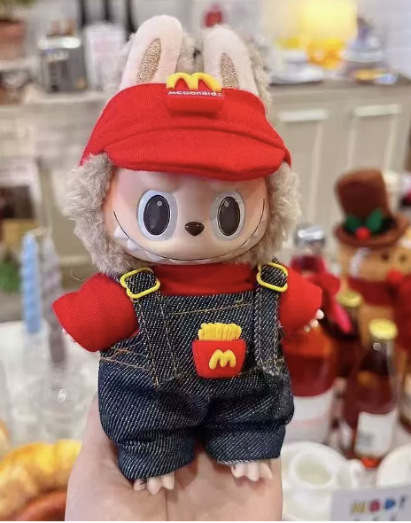Labubu Mcdonald's Clothing - Ready to ship!