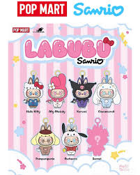 Popmart Hello Kitty & Monsters Labubu Collab Sealed Box Set of 6- PREORDER